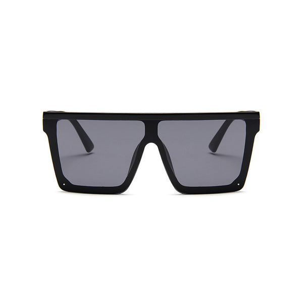 Futuristic HD Visual UV Protect Oversized Square Shield Visor Sunglasses