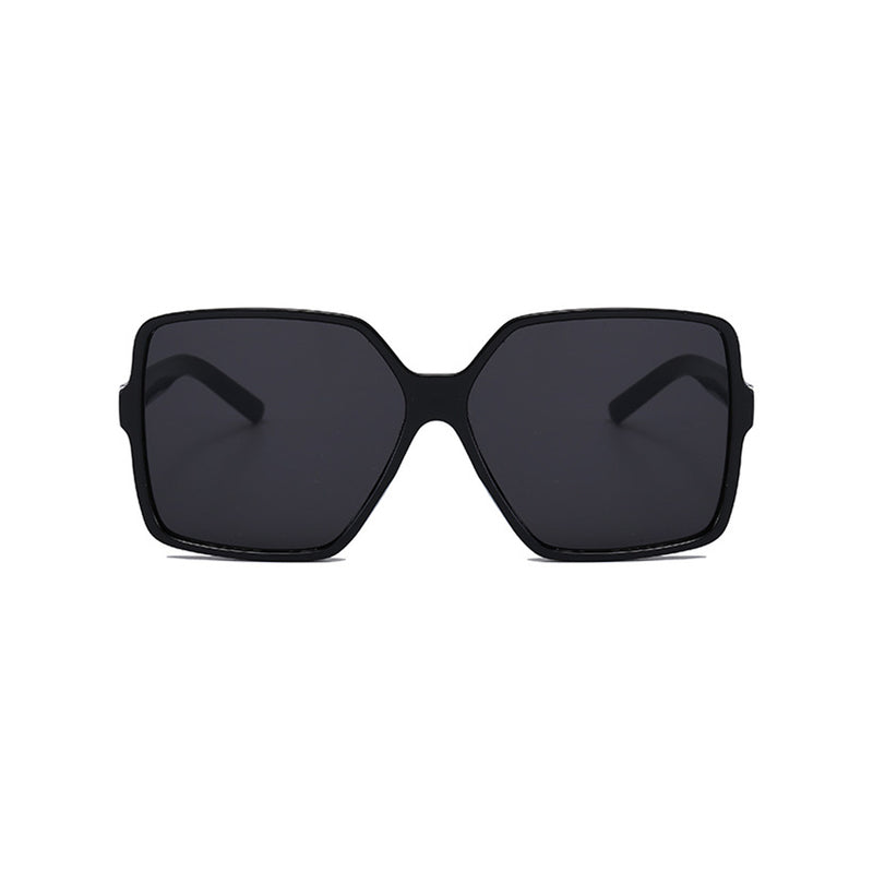 Trendy Tinted HD Visual UV Protect Waterproof Oversized Square Sunglasses